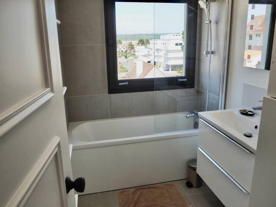 Ferienwohnung Appart T3 / Parking/Terrasse/Vue Le Touquet Exterior foto